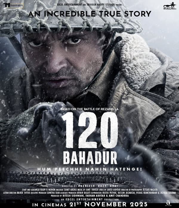 120 BAHADUR (2025) movie poster