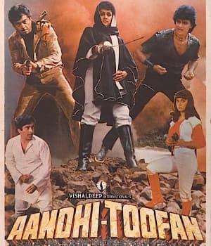 Aandhi Toofan (1985) movie poster