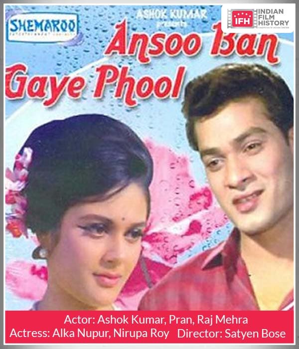 Aansoo Ban Gaye Phool (1969) movie poster