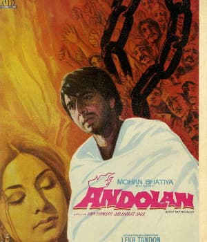 Andolan (1975) movie poster