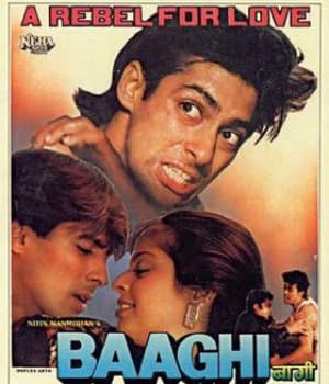Baaghi (1990) movie poster