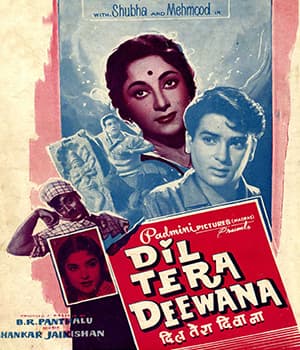Dil Tera Diwana (1962) movie poster
