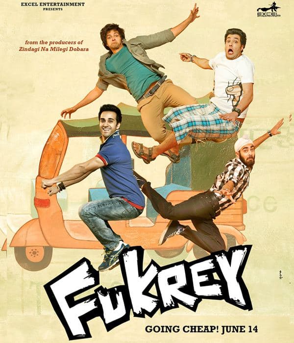 Fukrey (2013) movie poster
