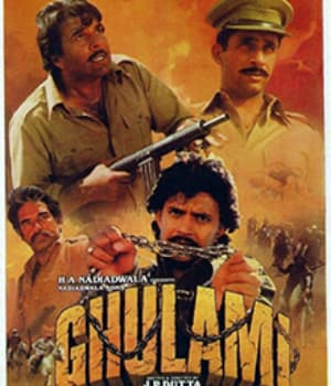 Ghulami (1985) movie poster