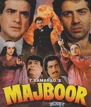 Majboor (1989) movie poster