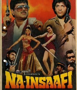 Na Insaafi (1989) movie poster
