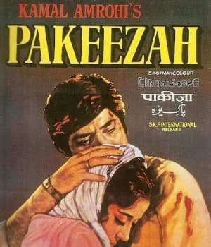 Pakeezah (1972) movie poster
