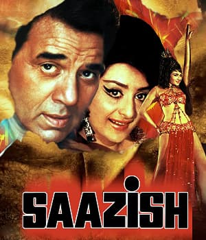 Saazish (1975) movie poster