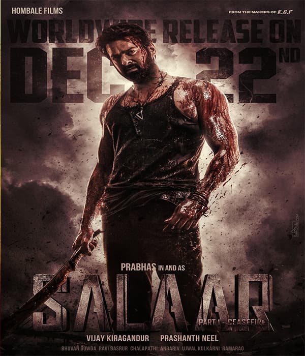 Salaar movie poster