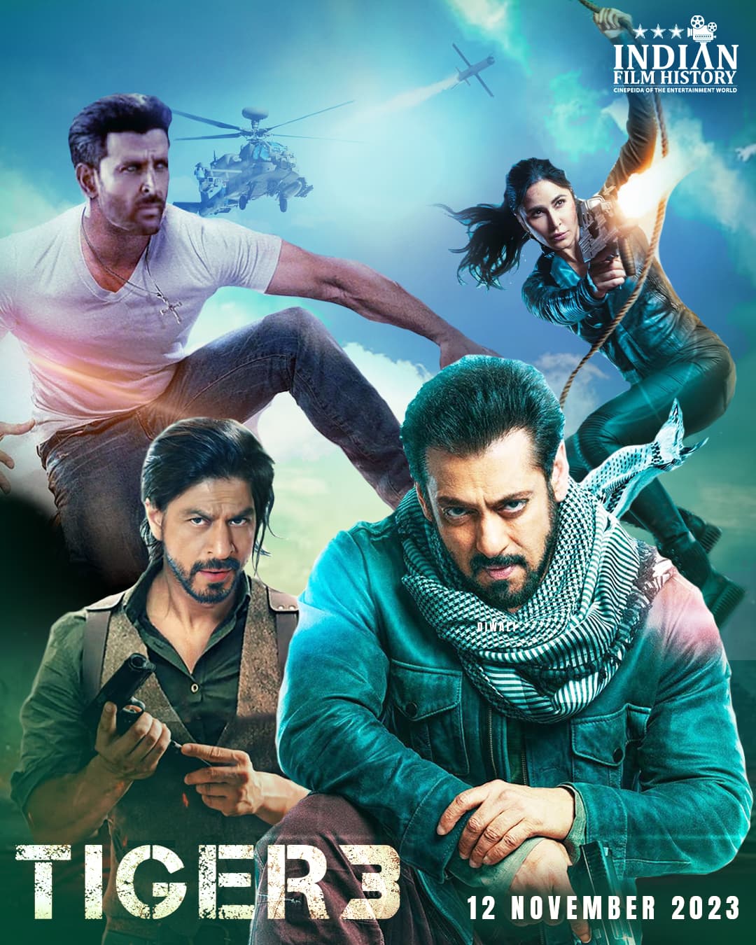 Tiger 3 movie poster