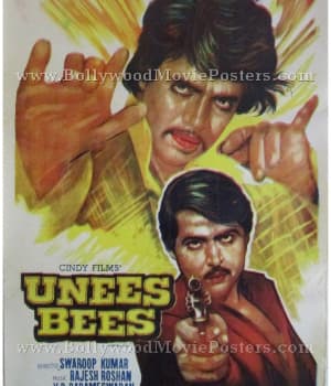Unees Bees (1980) movie poster