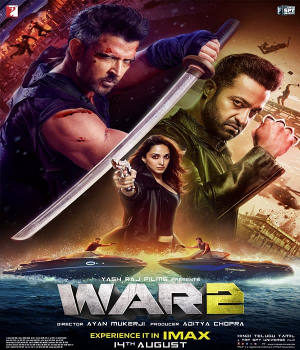 WAR 2 movie poster