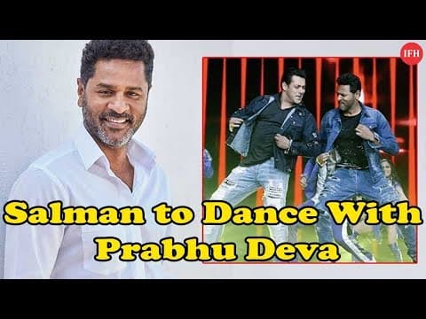 Salman Khan To Dance With Prabhu Deva And Warina Hussain In Song For Dabangg 3