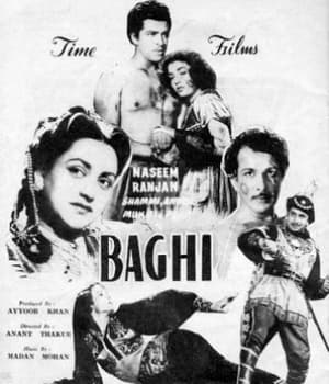 Baghi (1953) movie poster