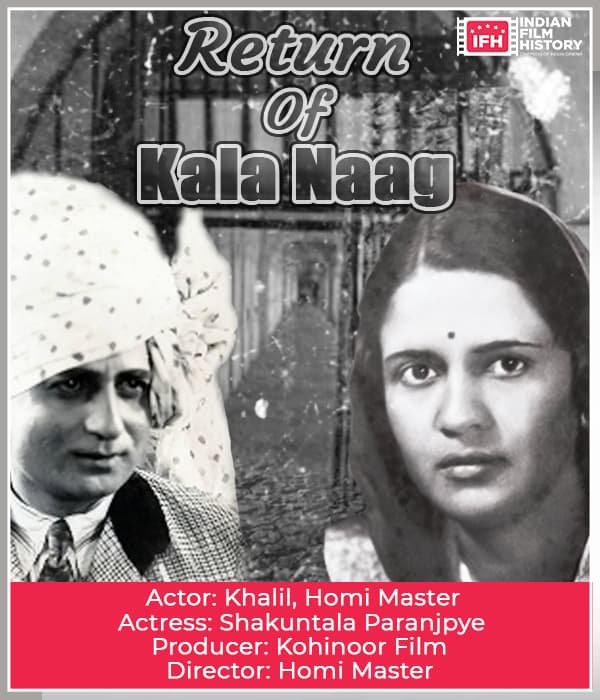 Return Of Kala Naag (1927) movie poster