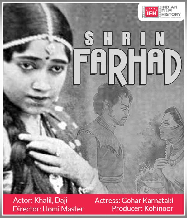 Shrin Farhad (1926) movie poster