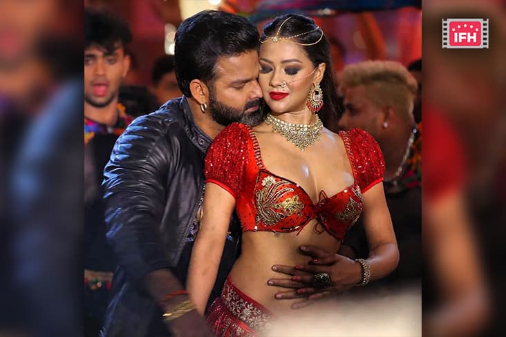 Namrata Malla Shared A Picture From Her Upcoming Song 'Lal Ghaghra'